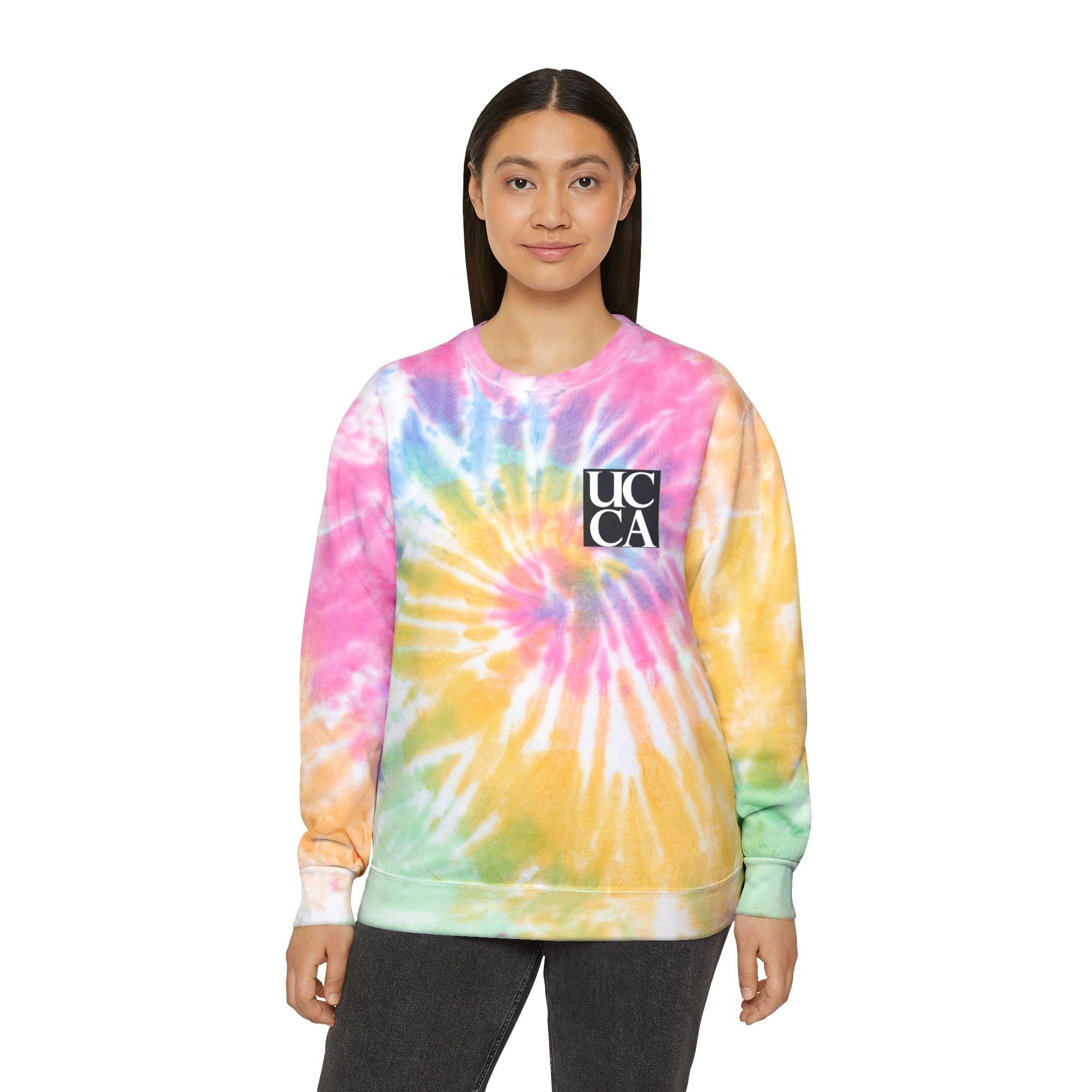 Throwback Vibes: UCCA Tie-Dye Sweatshirt - 3 Styles Sweatshirt