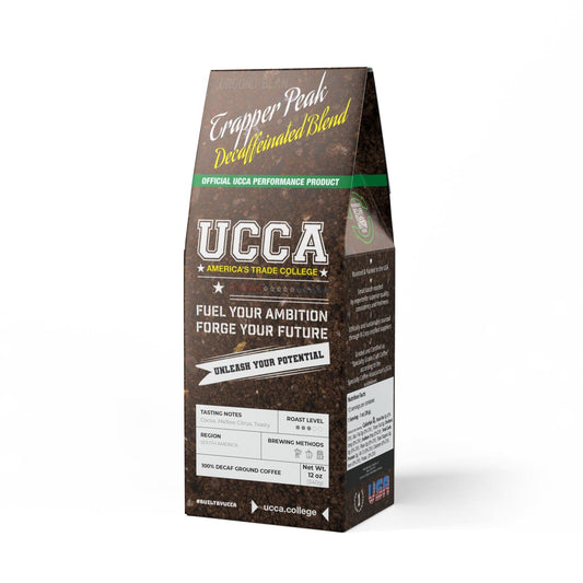 Trapper Peak Decaf Coffee Blend (Medium Roast) - Whole or Ground Bean Food & Beverages