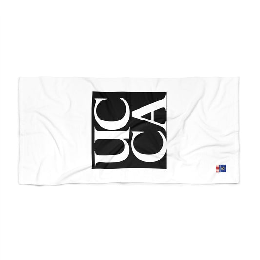 UCCA Classic Contrast Beach Towel Home Decor