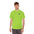 "UCCA Elite Performance" Men's Sport Polo Shirt Lime Shock / S T-Shirt
