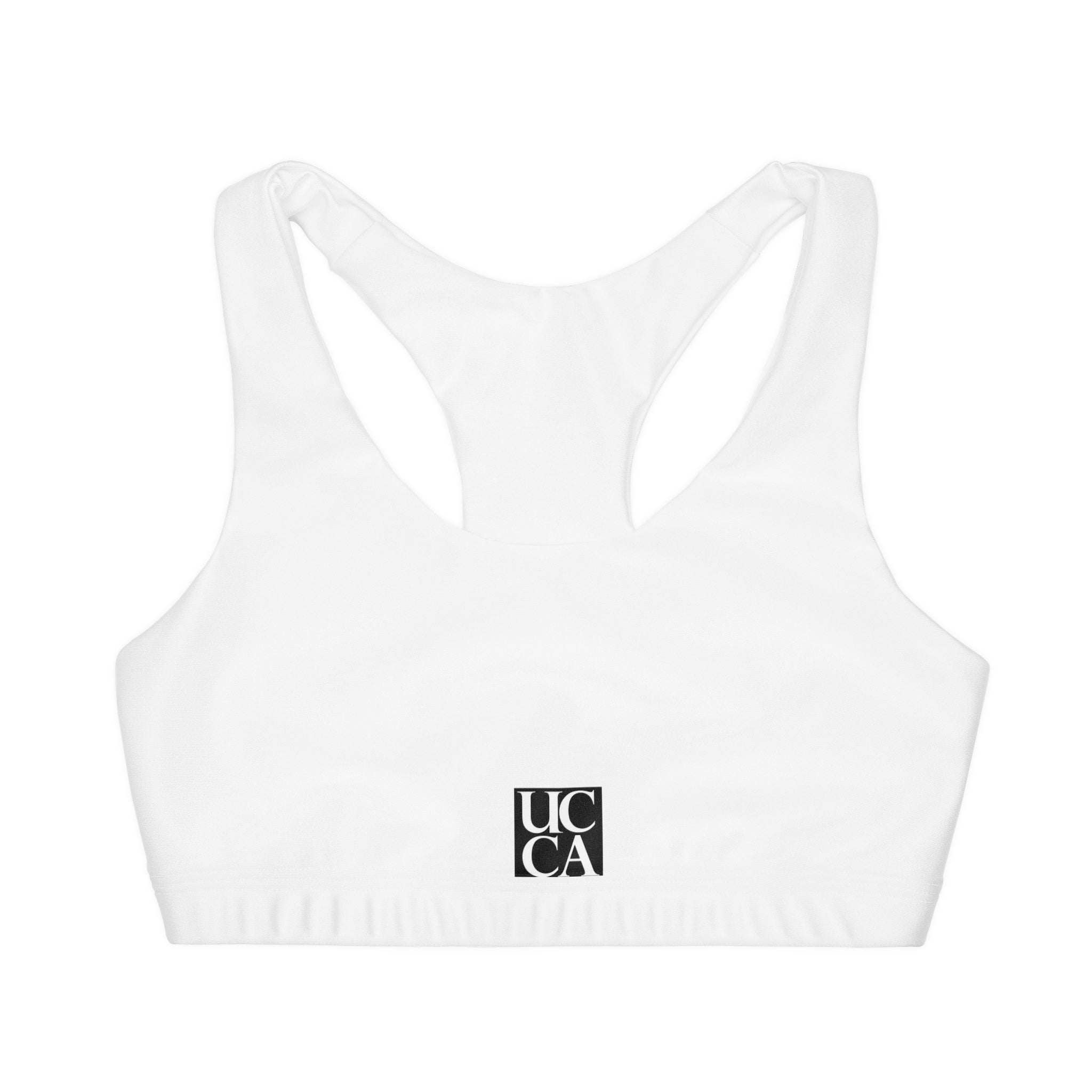 UCCA Girls' Racerback Sports Bra: Comfort Meets Confidence 3/4 Years All Over Prints