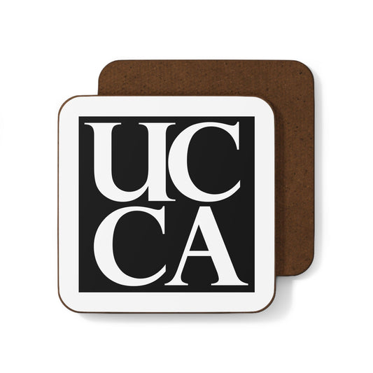 UCCA Hardboard Back Coaster 3.5" × 3.5" / Square / Hardboard Home Decor
