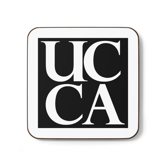 UCCA Hardboard Back Coaster 3.5" × 3.5" / Square / Hardboard Home Decor