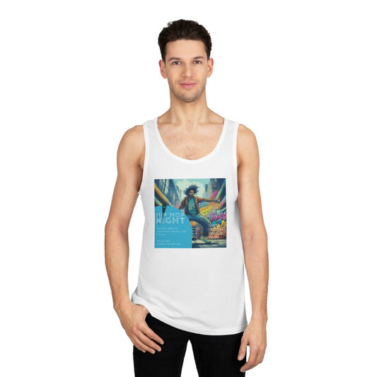 UCCA Hip Hop Club Retro Tank - Unisex Softstyle™ Tank Top