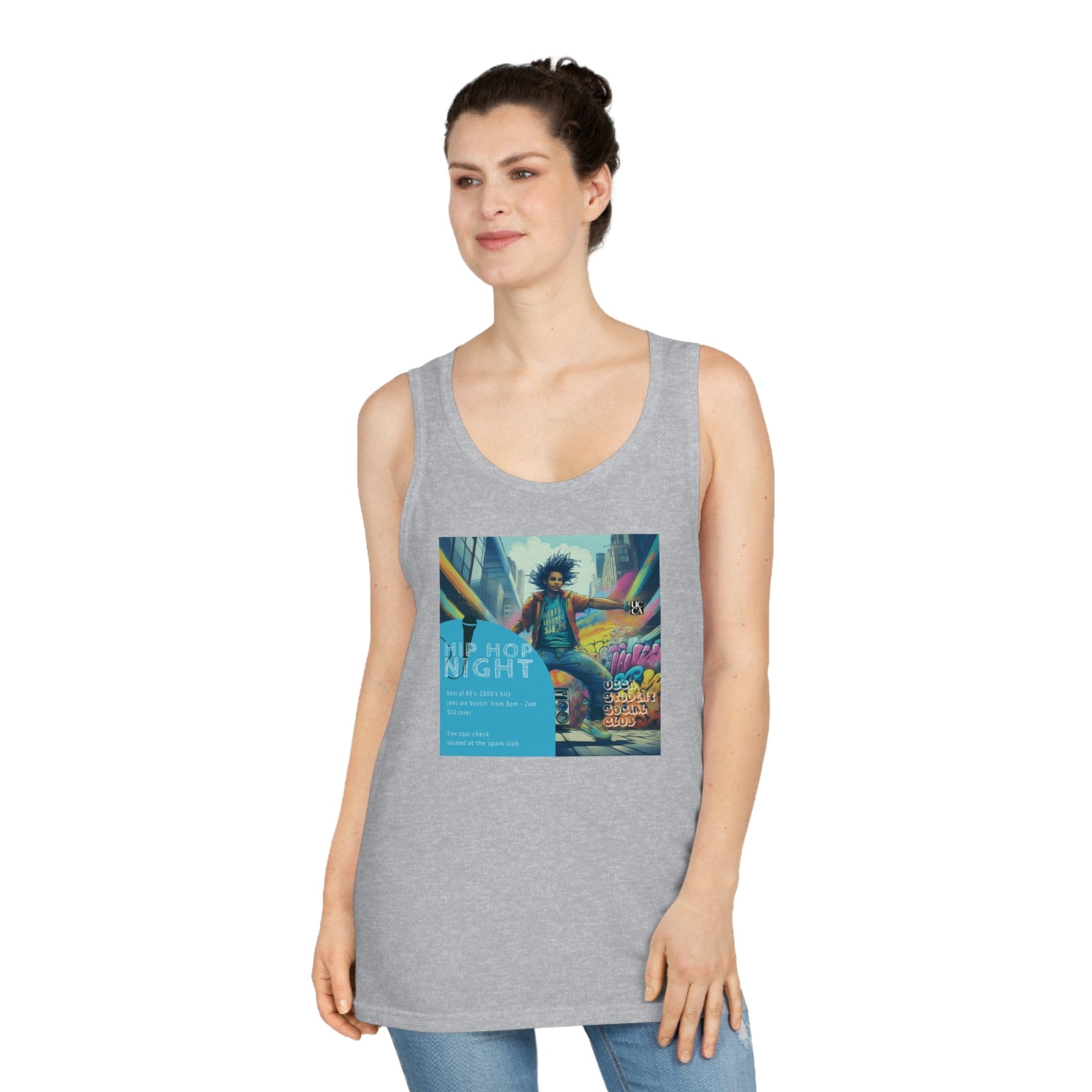 UCCA Hip Hop Club Retro Tank - Unisex Softstyle™ Tank Top