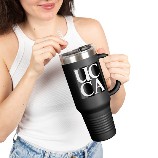 UCCA Insulated Travel Mug: Bold, Durable, and Ready for Anything, 40oz 40oz / Black Mug
