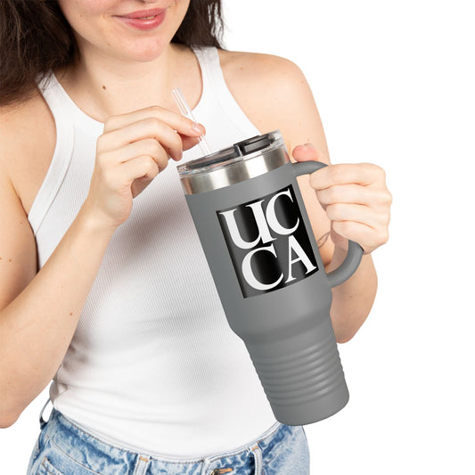 UCCA Insulated Travel Mug: Bold, Durable, and Ready for Anything, 40oz 40oz / Dark Gray Mug