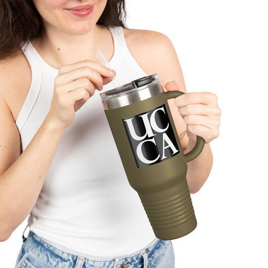 UCCA Insulated Travel Mug: Bold, Durable, and Ready for Anything, 40oz 40oz / Olive Green Mug
