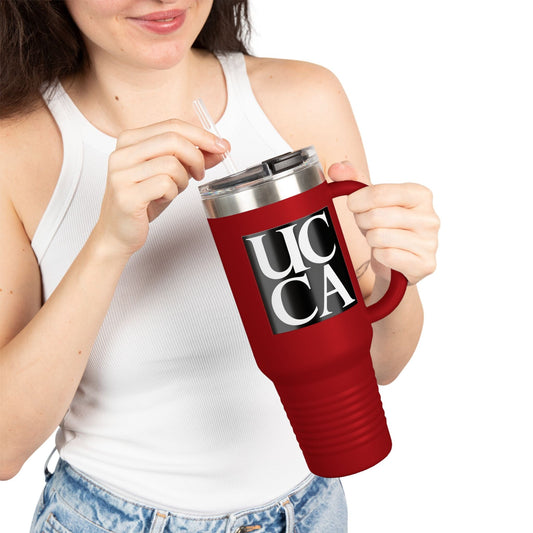 UCCA Insulated Travel Mug: Bold, Durable, and Ready for Anything, 40oz 40oz / Red Mug