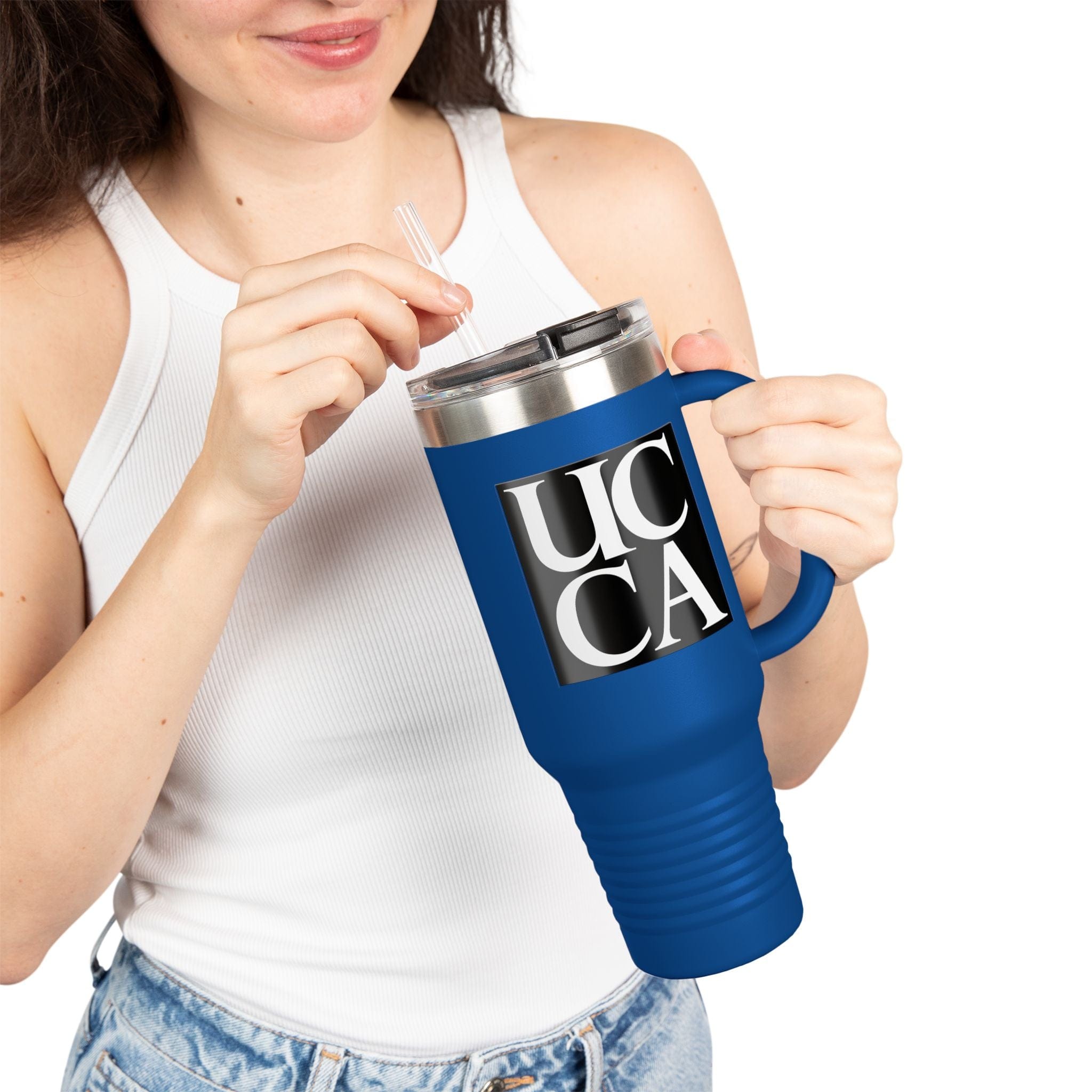 UCCA Insulated Travel Mug: Bold, Durable, and Ready for Anything, 40oz 40oz / Royal Blue Mug