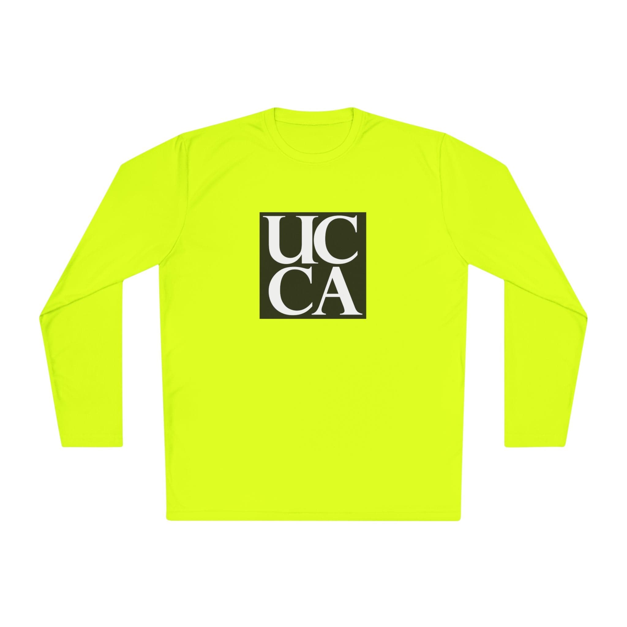 UCCA Lightweight Long Sleeve Tee – Active Comfort, Everyday Cool Neon Yellow / XS Long-sleeve