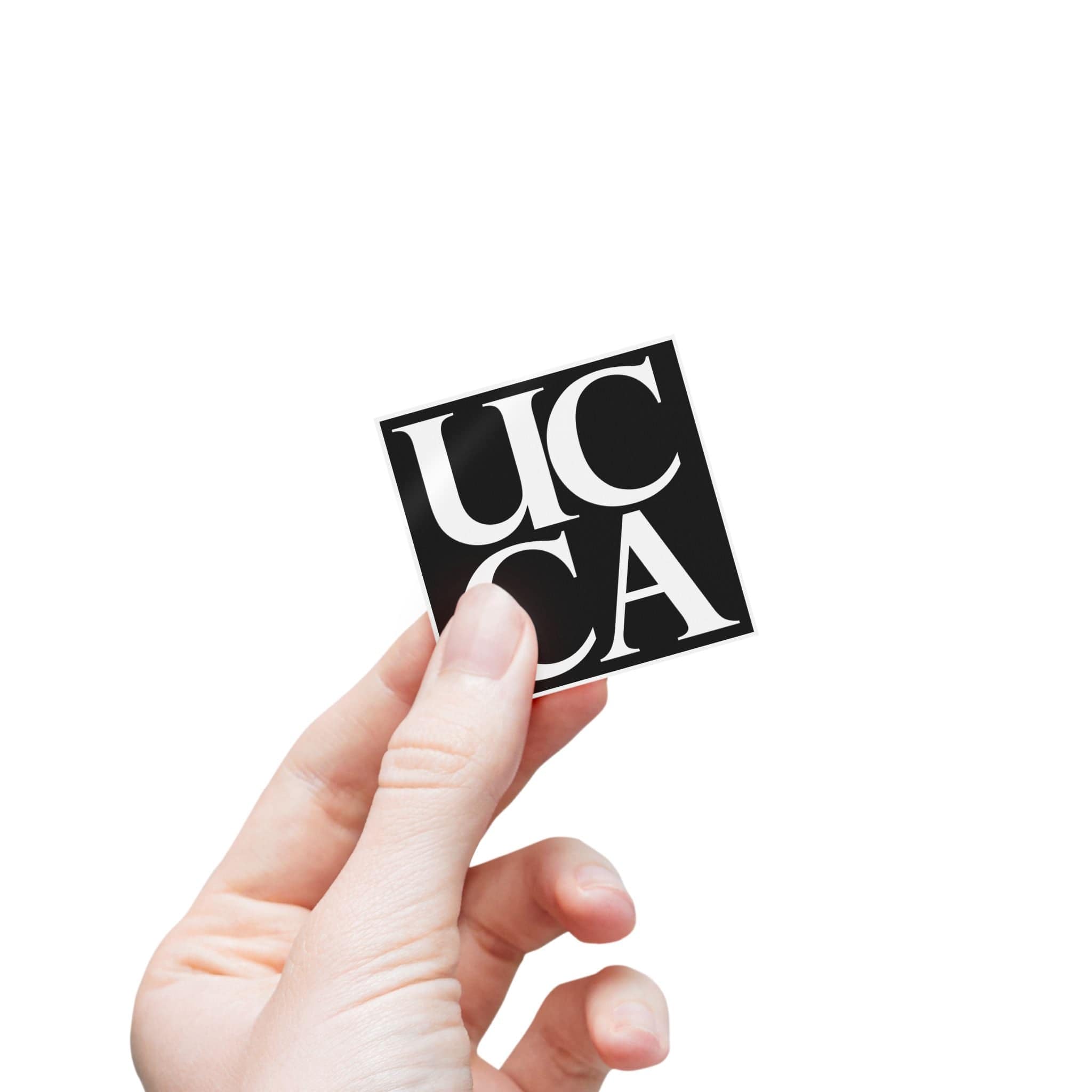 UCCA Logo Square Sticker Label Rolls 2