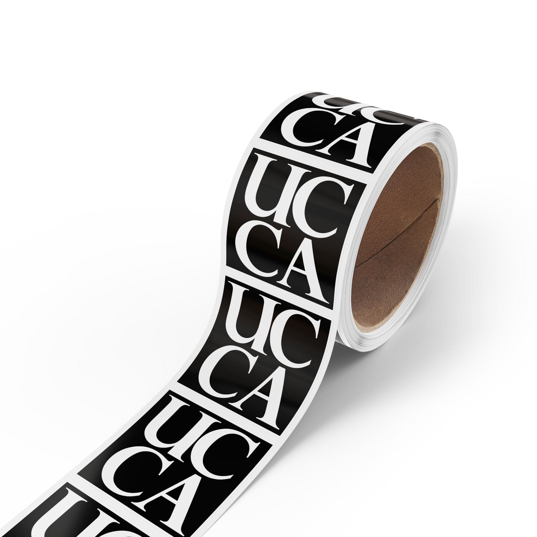 UCCA Logo Square Sticker Label Rolls Paper products