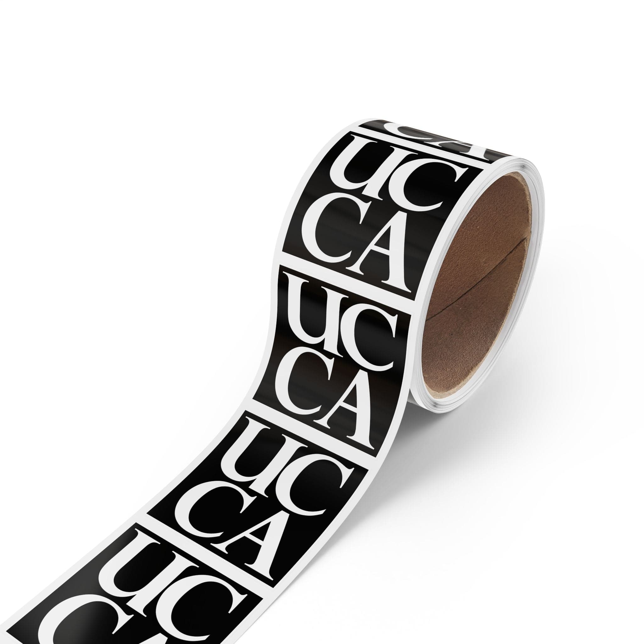 UCCA Logo Square Sticker Label Rolls Paper products