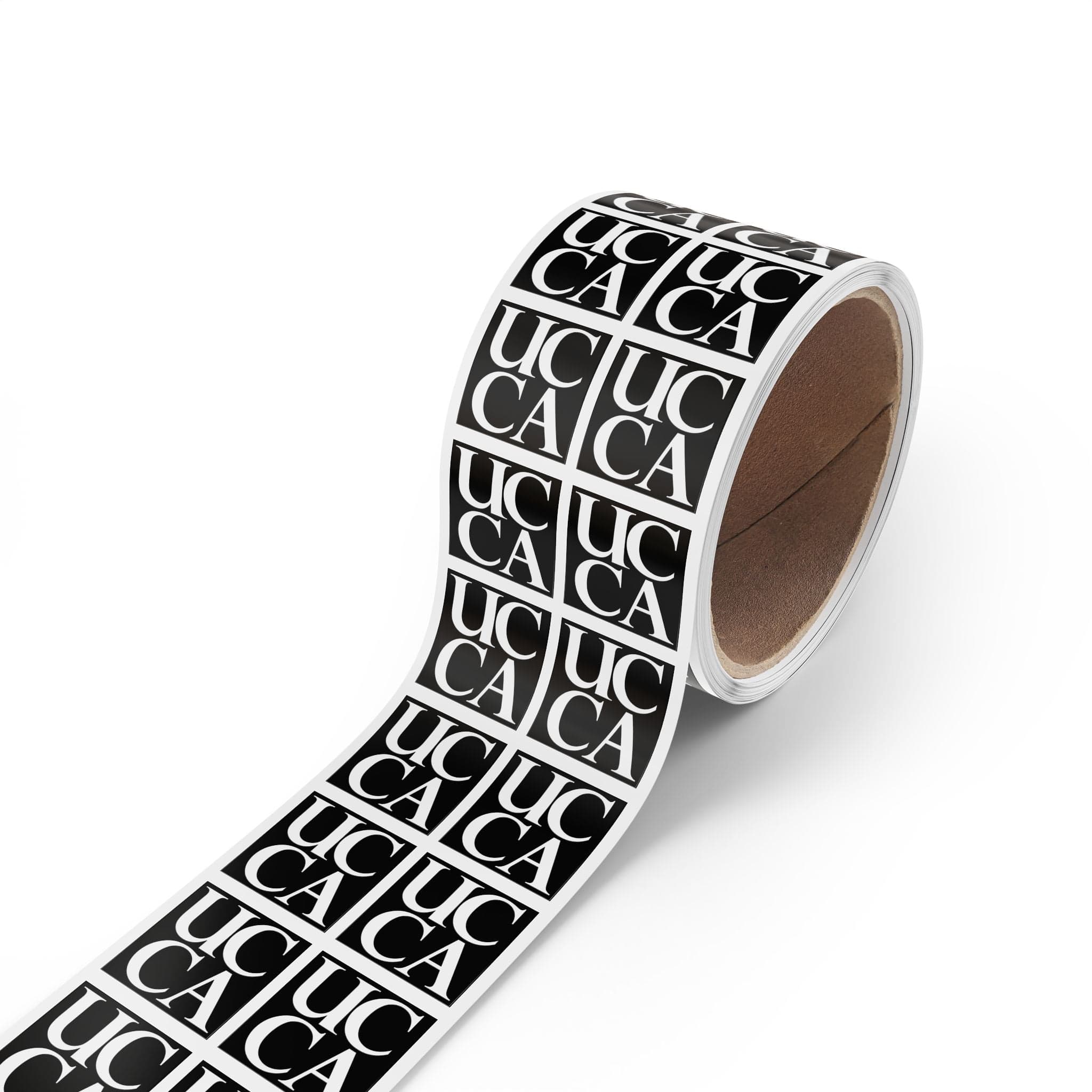 UCCA Logo Square Sticker Label Rolls Paper products