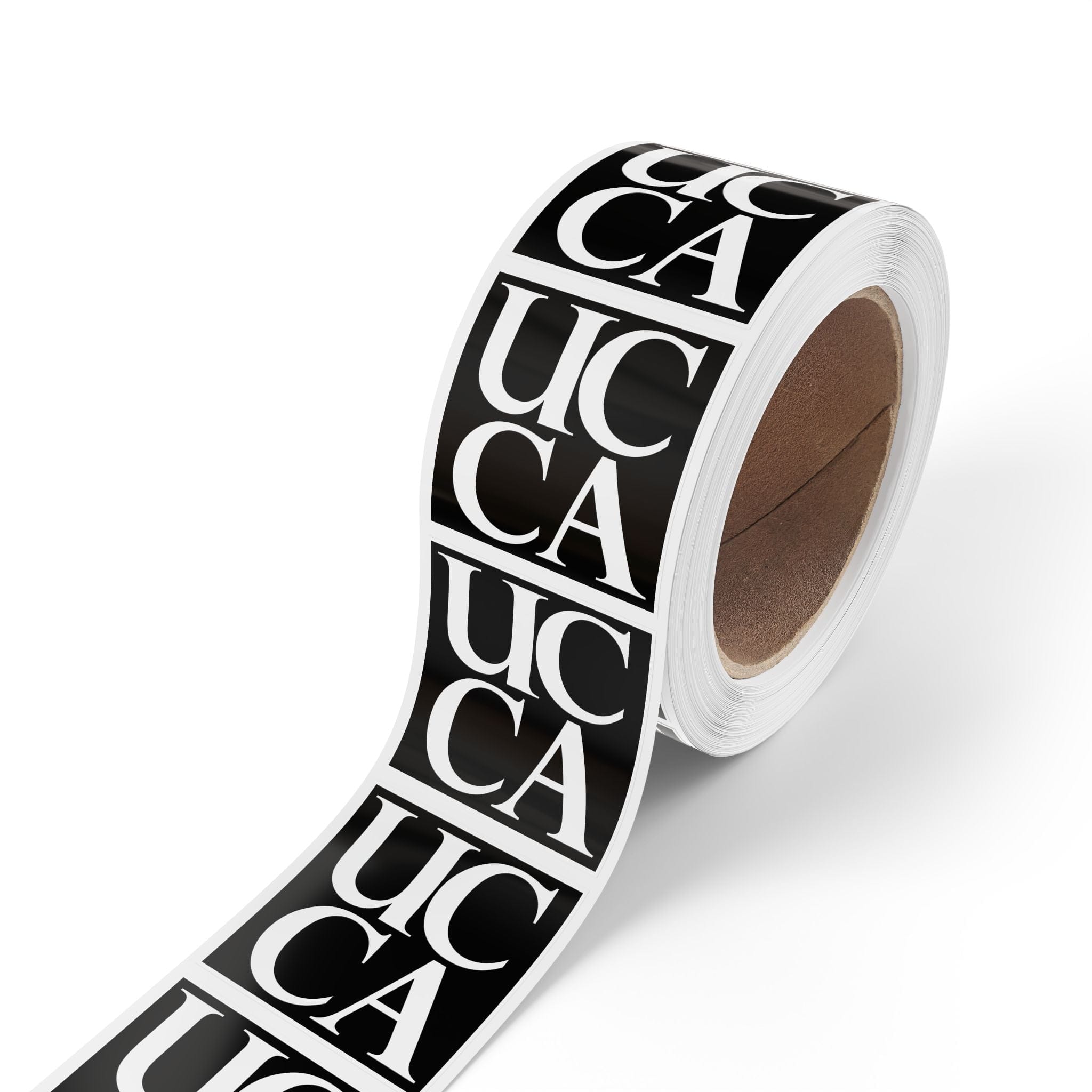 UCCA Logo Square Sticker Label Rolls Paper products