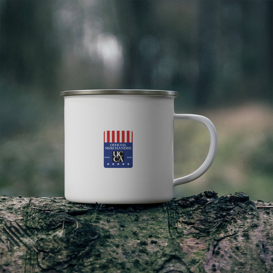 UCCA Official Enamel Mug – Bold. Classic. Unbreakable. 12oz Mug