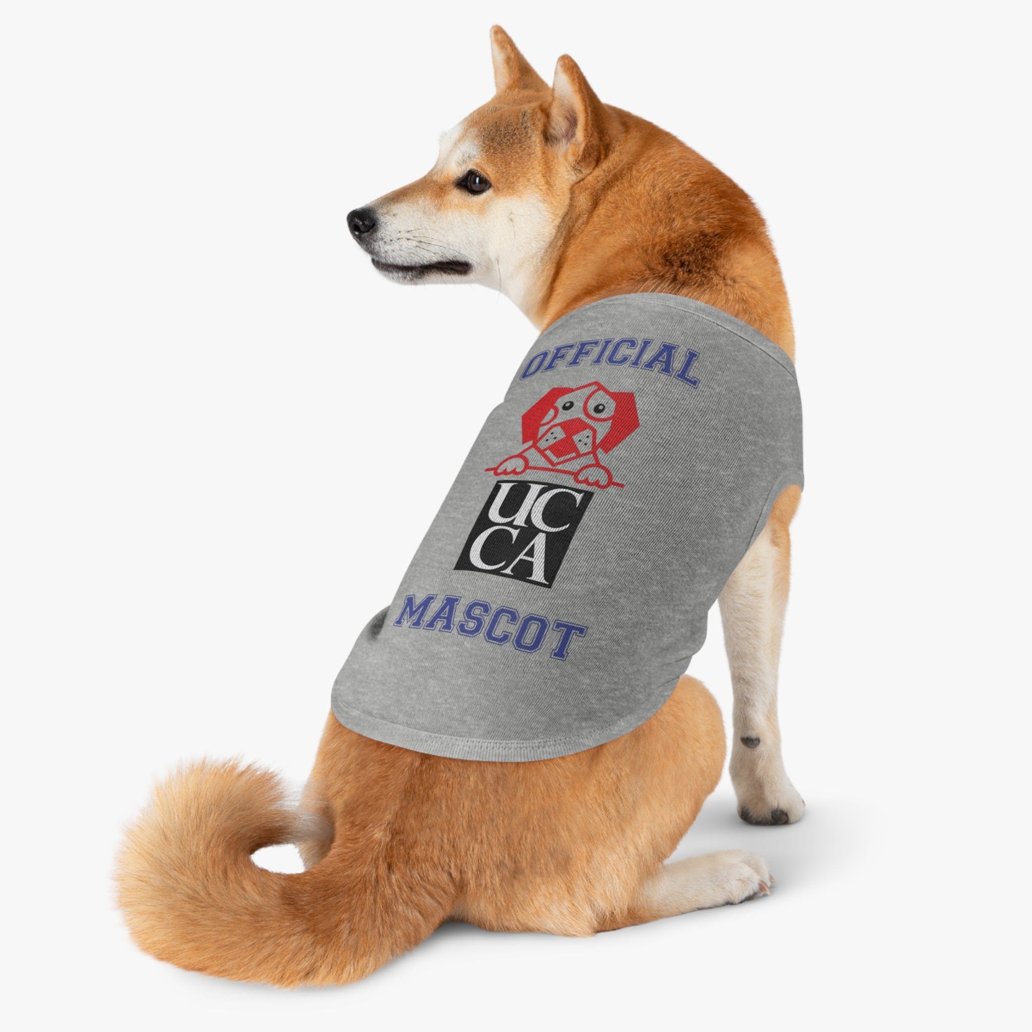 UCCA Official Mascot Pet Tank – Perfect for Your Pooch! L / Heather Pets