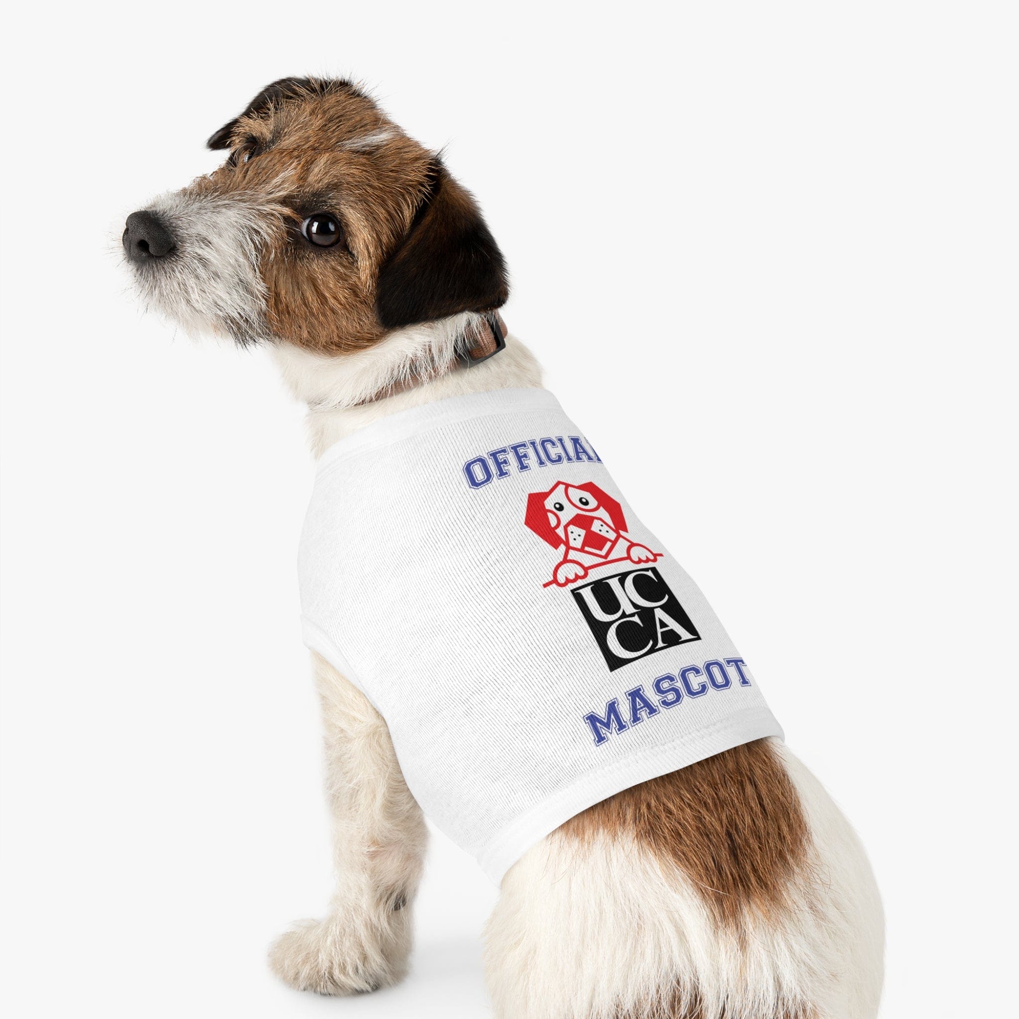 UCCA Official Mascot Pet Tank – Perfect for Your Pooch! M / White Pets