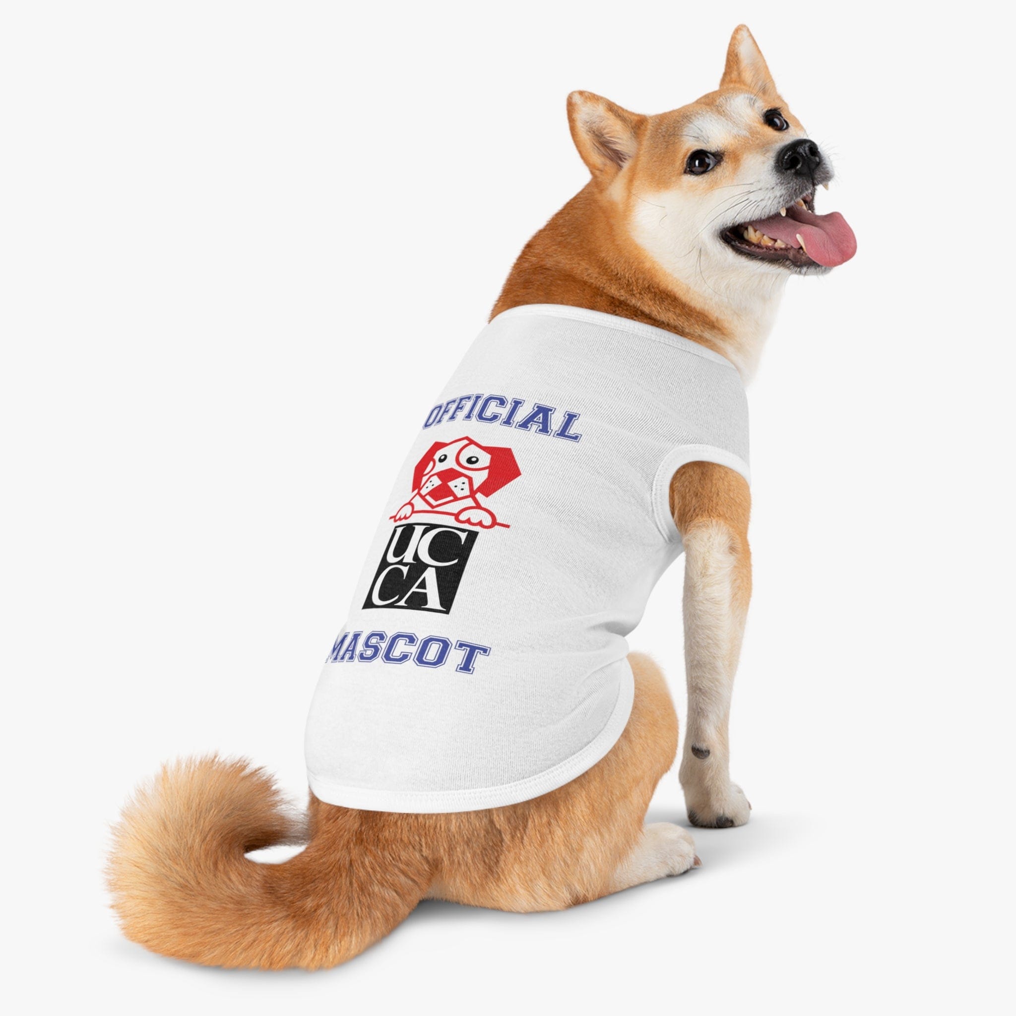 UCCA Official Mascot Pet Tank – Perfect for Your Pooch! XL / White Pets