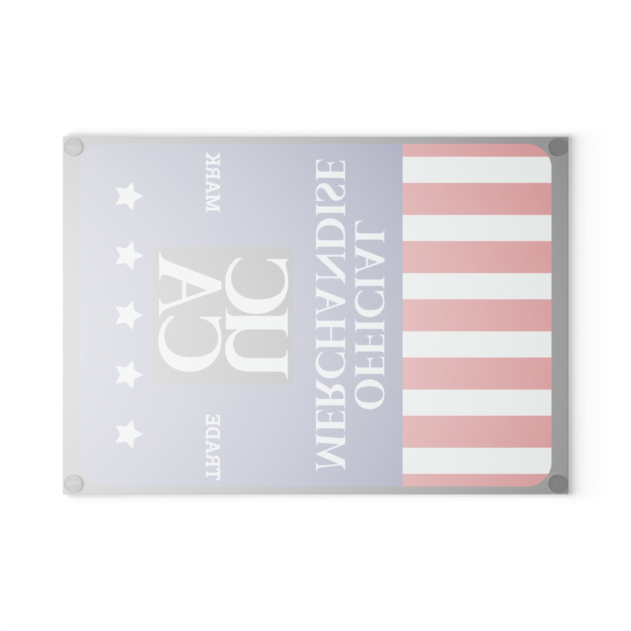 UCCA Official Merch Glass Cutting Board – Cut, Chop & Serve with Style (and No Microplastics!) Home Decor