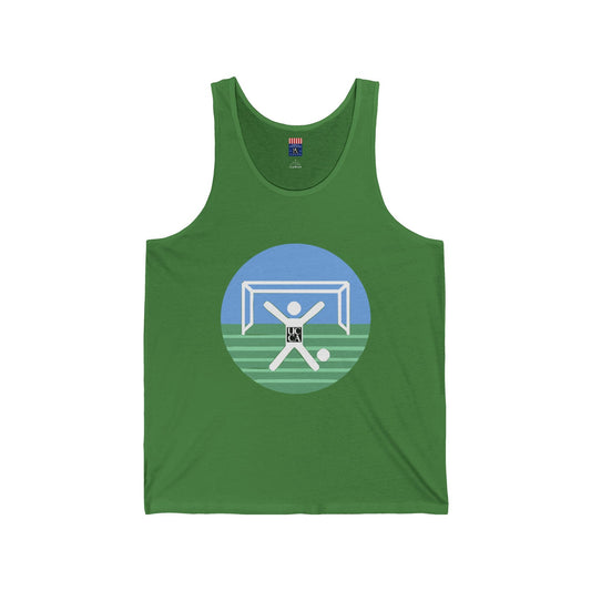 UCCA Penalty Save Jersey Tank – Own the Goal XS / Leaf Tank Top