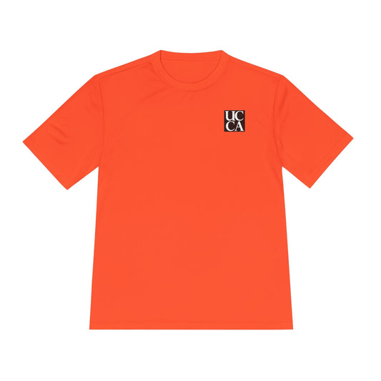 UCCA Performance Moisture Wicking Tee – Elevate Your Game XS / Neon Orange T-Shirt