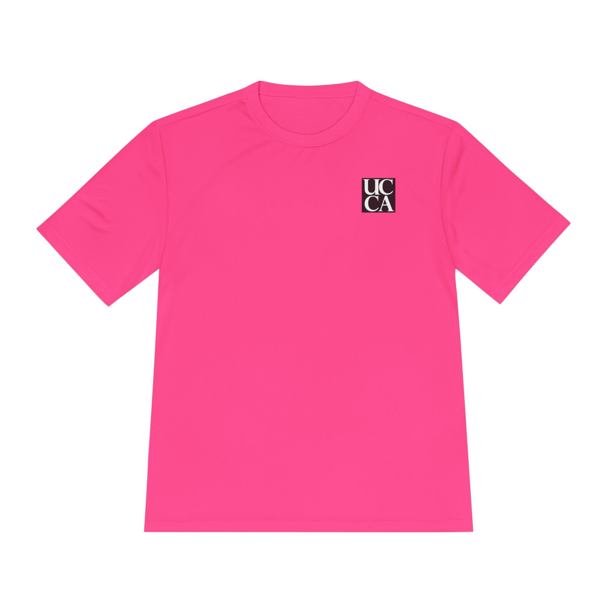 UCCA Performance Moisture Wicking Tee – Elevate Your Game XS / Neon Pink T-Shirt