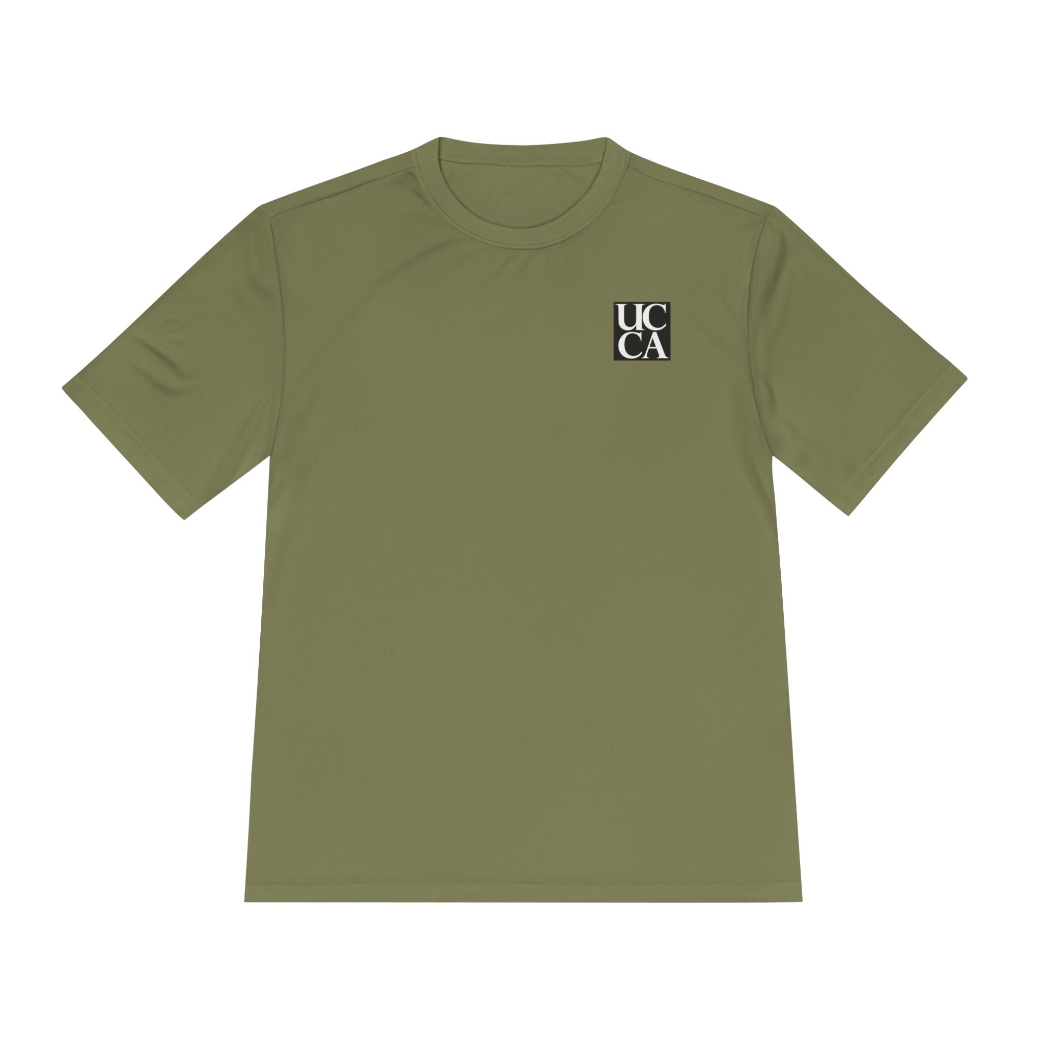 UCCA Performance Moisture Wicking Tee – Elevate Your Game XS / Olive Drab Green T-Shirt