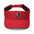 UCCA Premium Embroidered Logo Unisex Visor – Stay Cool, Look Sharp! Red Hats