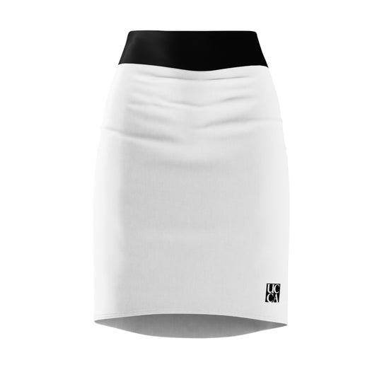 UCCA Signature Pencil Skirt – Sleek. Smart. Standout. All Over Prints