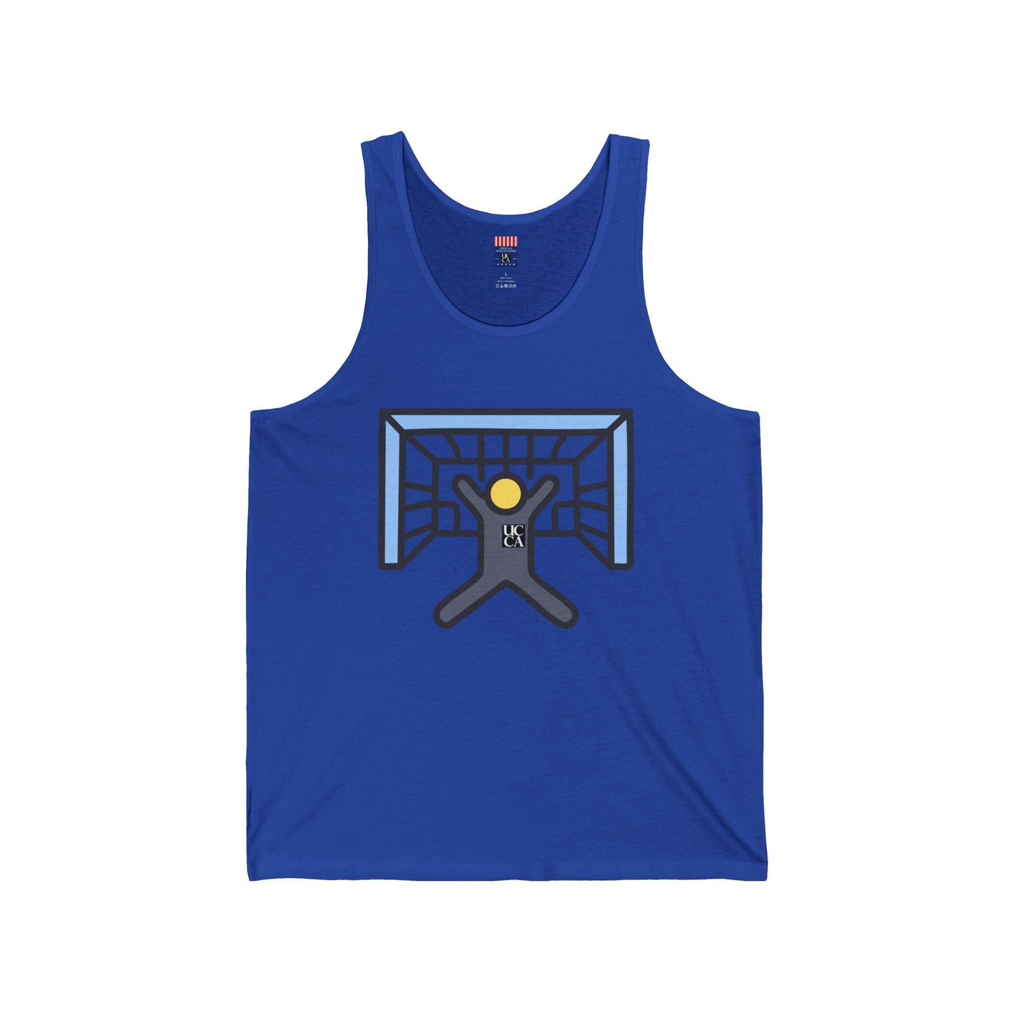 UCCA Soccer Goal Keeper Icon Jersey Tank – Kick It in Style XS / True Royal Tank Top