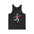 UCCA Soccer Icon Jersey Tank – Kick It in Style XS / Charcoal Black TriBlend Tank Top