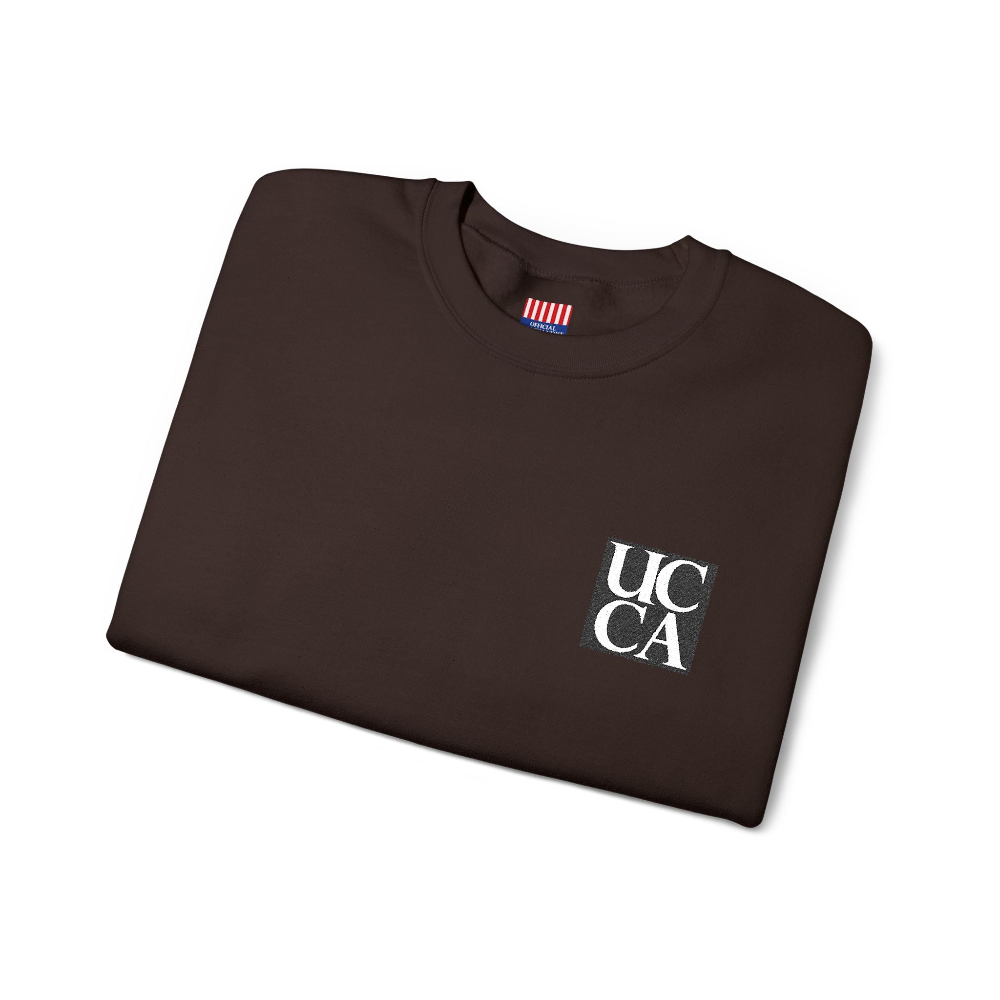 UCCA Unisex Heavy Blend™ Embroidered Crewneck Sweatshirt by Gildan Sweatshirt