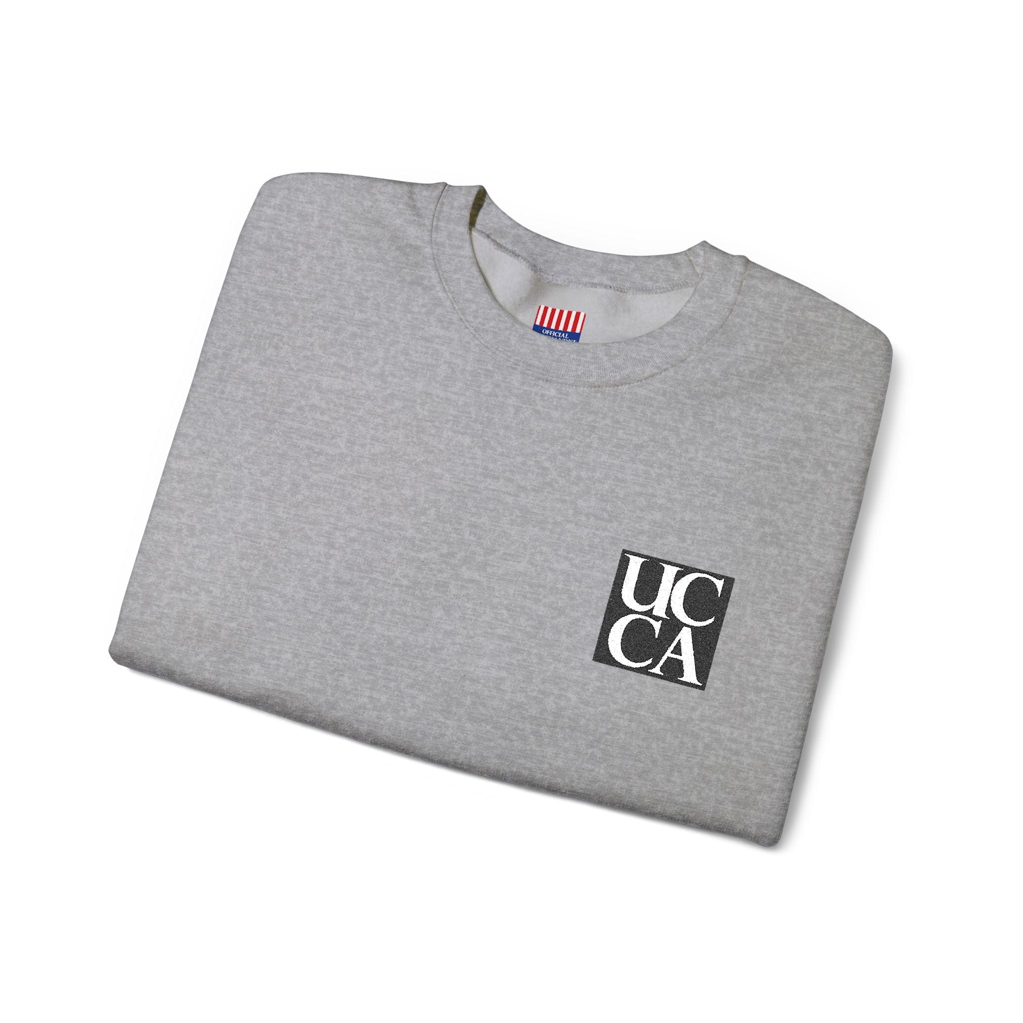 UCCA Unisex Heavy Blend™ Embroidered Crewneck Sweatshirt by Gildan Sweatshirt