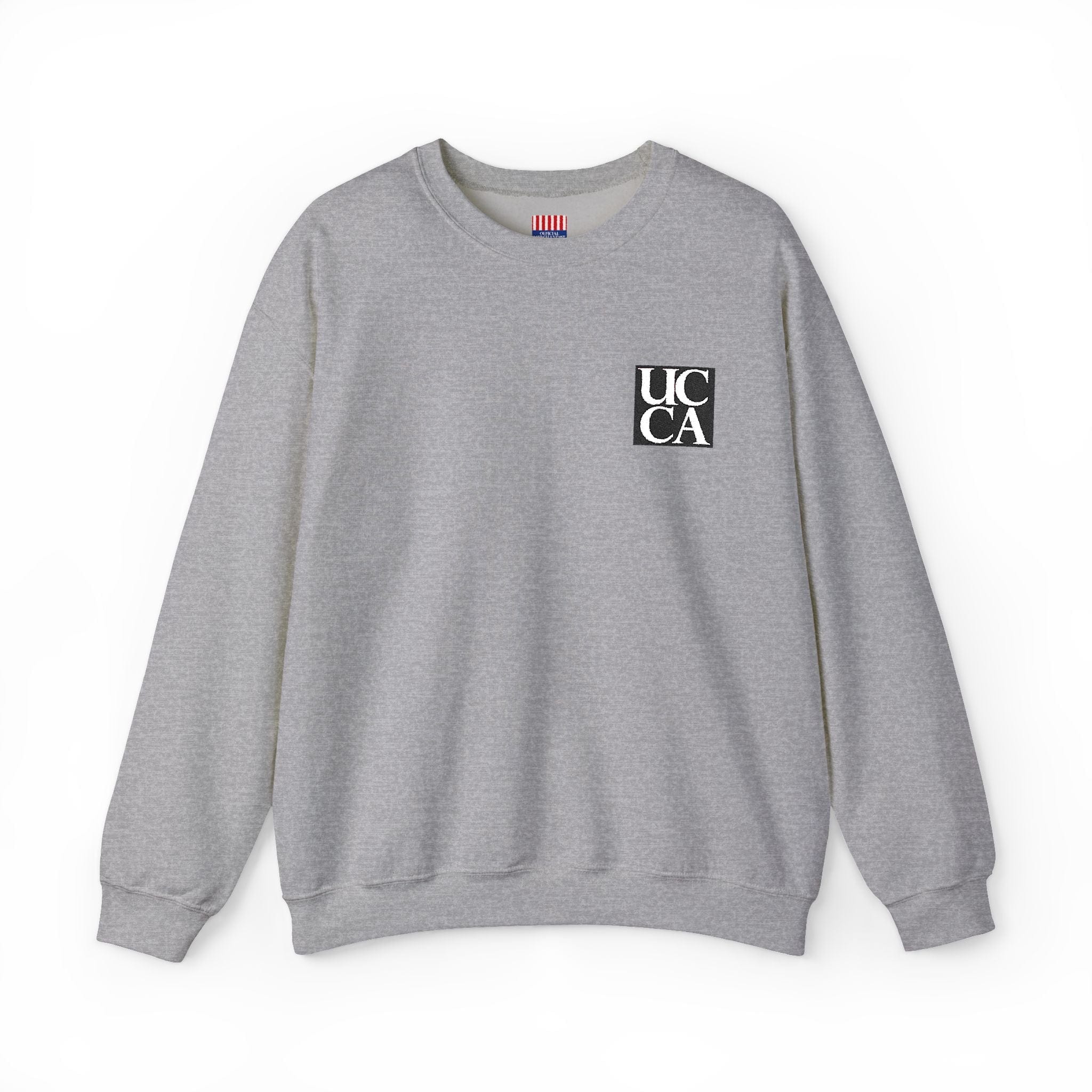 UCCA Unisex Heavy Blend™ Embroidered Crewneck Sweatshirt by Gildan Sweatshirt