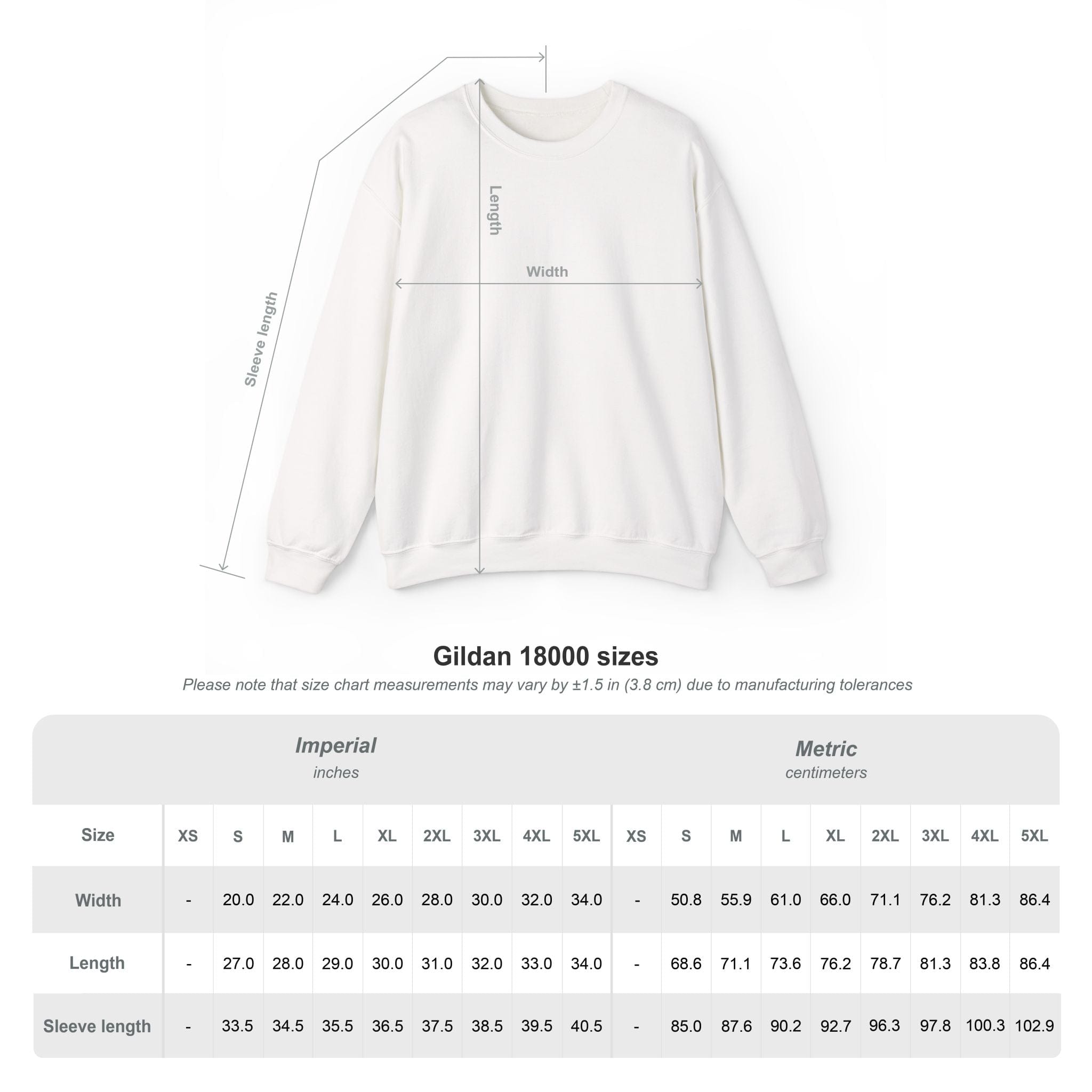 UCCA Unisex Heavy Blend™ Embroidered Crewneck Sweatshirt by Gildan Sweatshirt