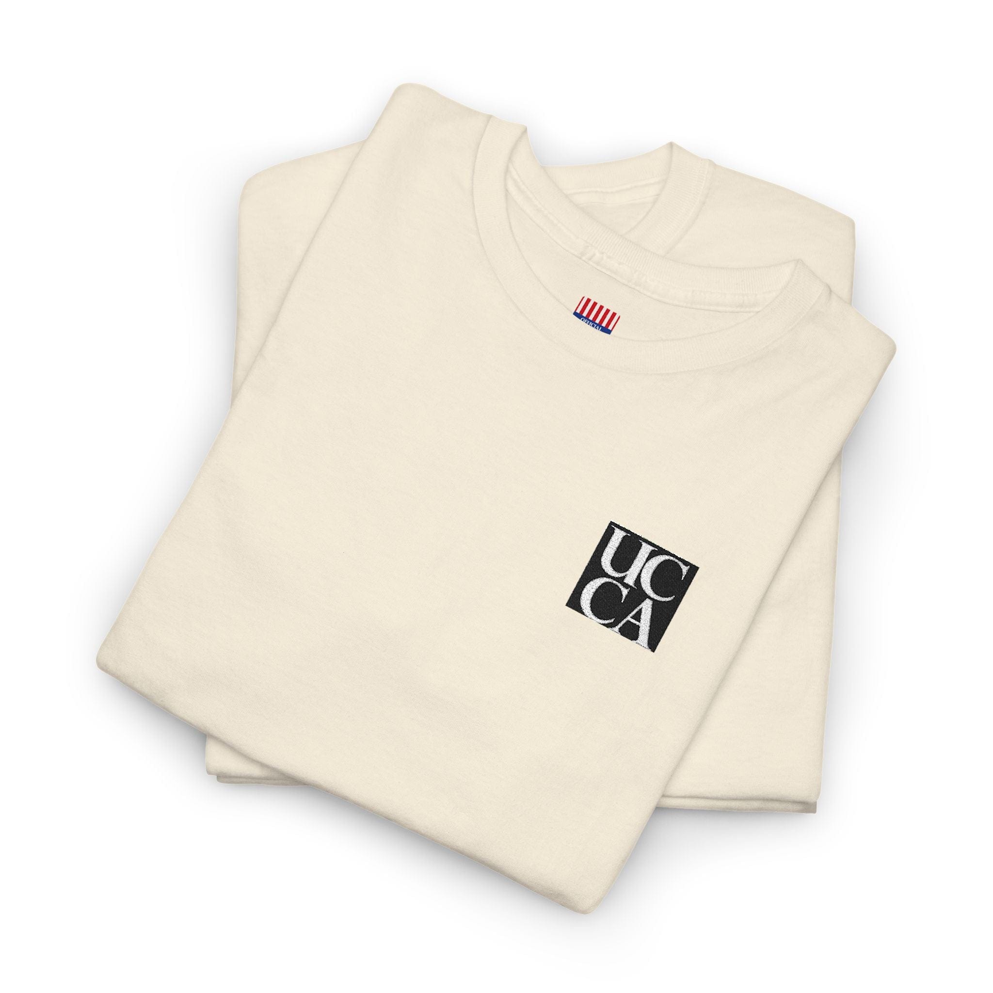 UCCA Welcome Tee – Mens Embroidered Edition for New Students T-Shirt