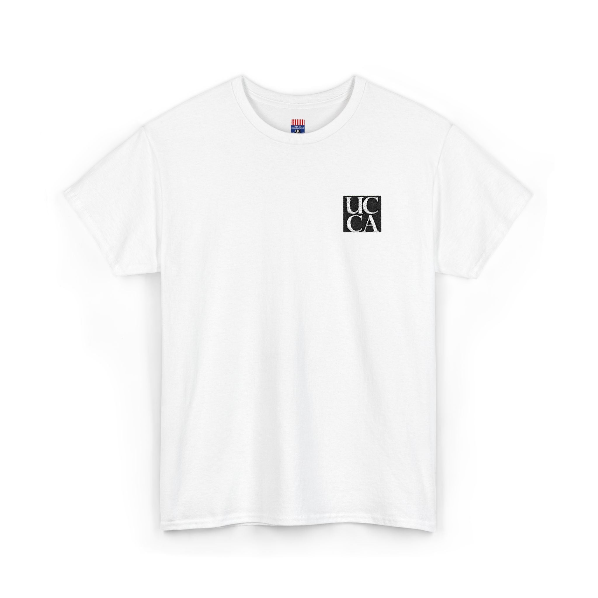 UCCA Welcome Tee – Mens Embroidered Edition for New Students T-Shirt