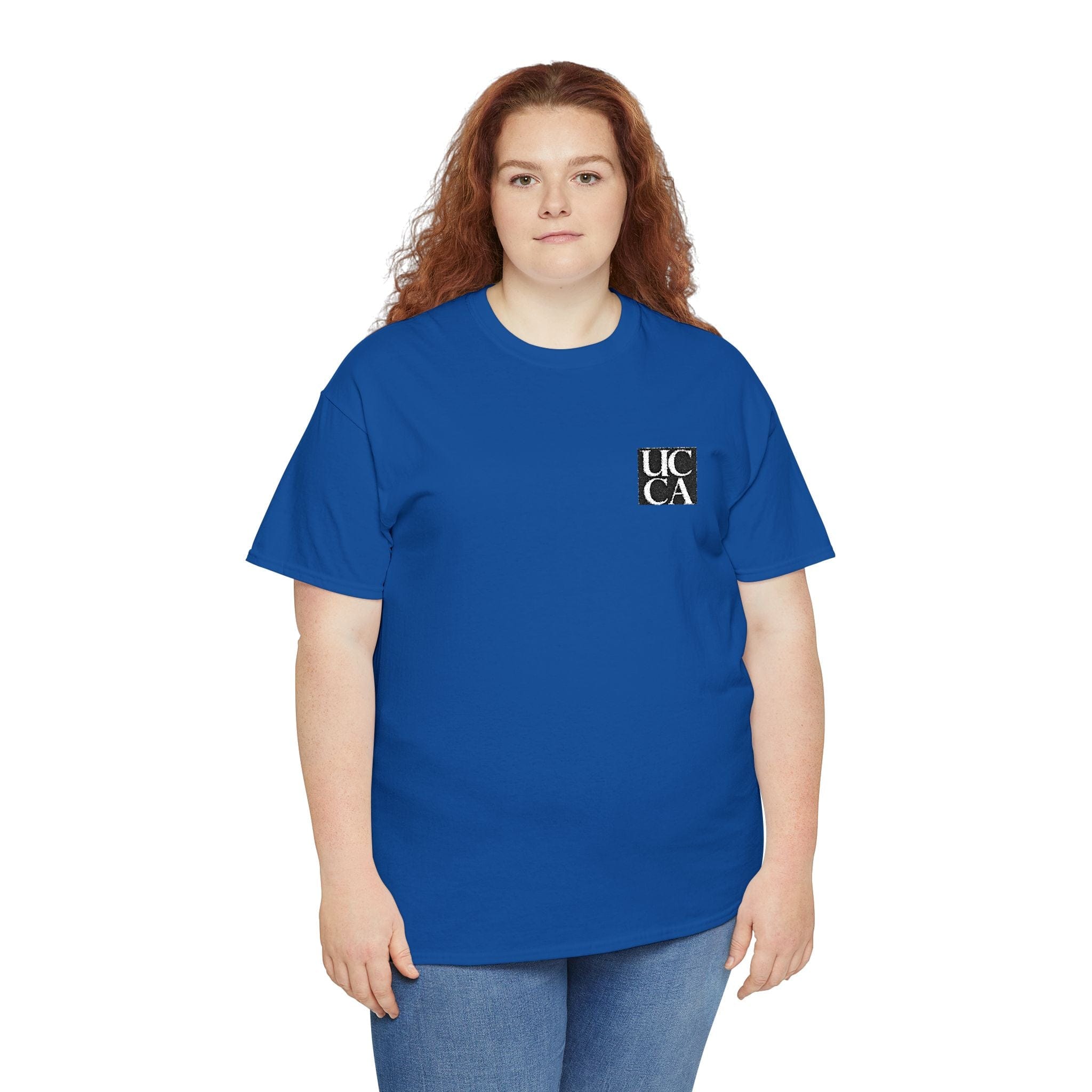 UCCA Welcome Tee – Womens Embroidered Edition for New Students Royal / S T-Shirt