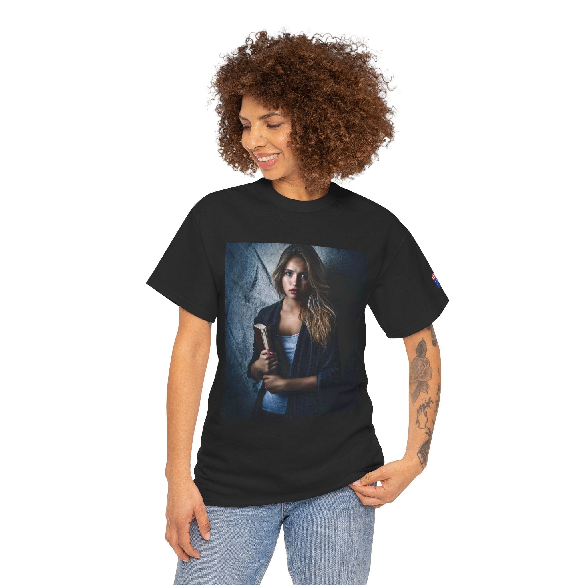 Unbothered & Brilliant – Heavy Cotton Tee Black / S T-Shirt
