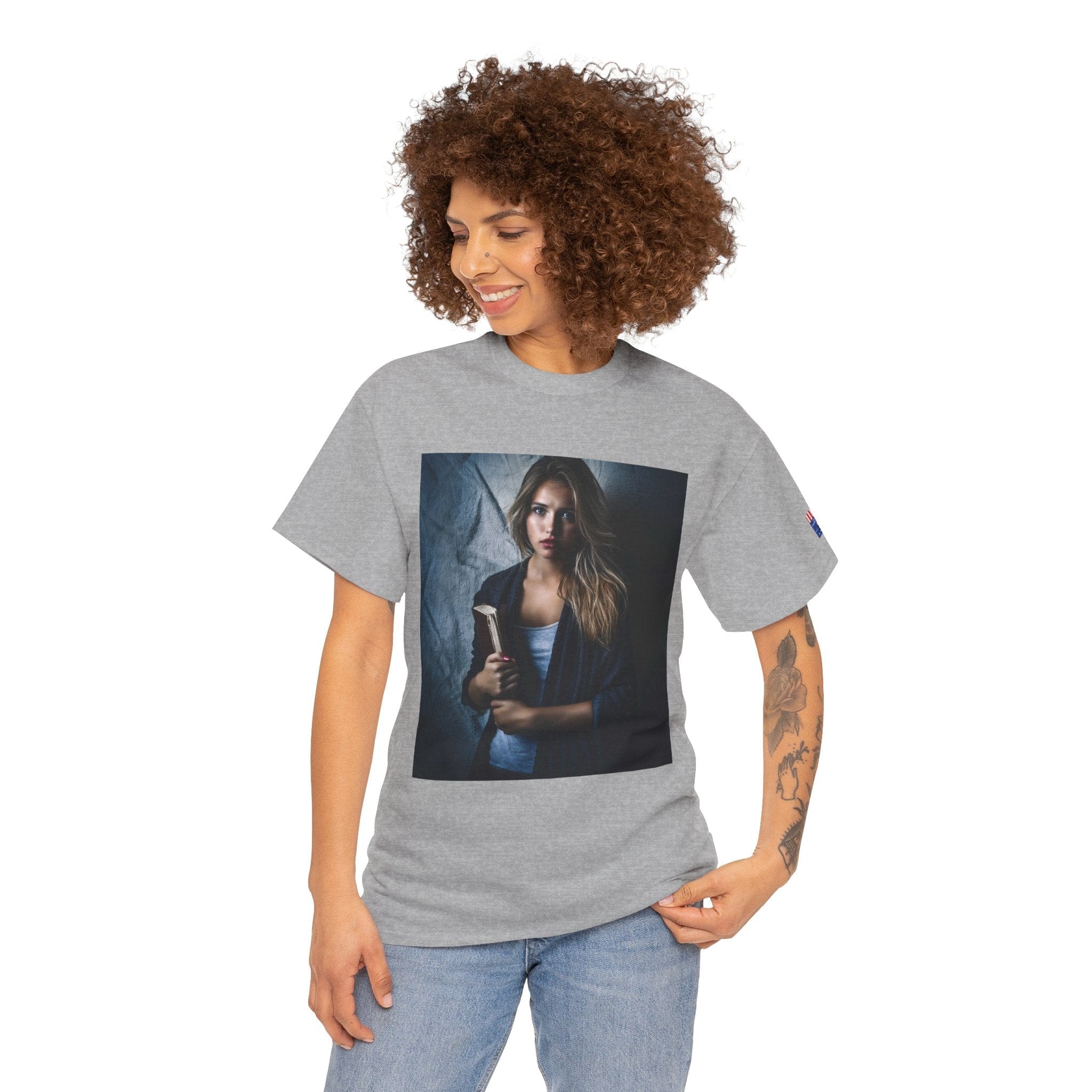 Unbothered & Brilliant – Heavy Cotton Tee Sport Grey / S T-Shirt