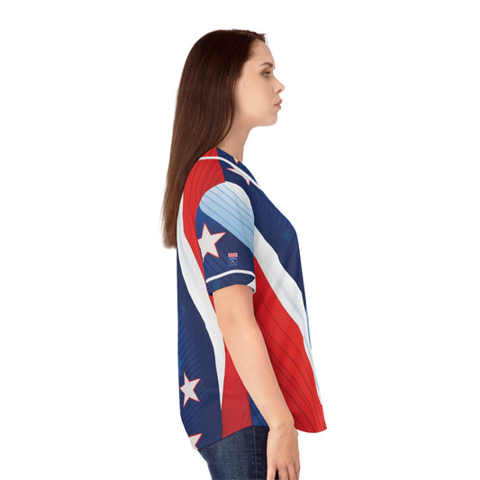 Unleash Your Game-Changer Look -Women's Baseball Jersey All Over Prints