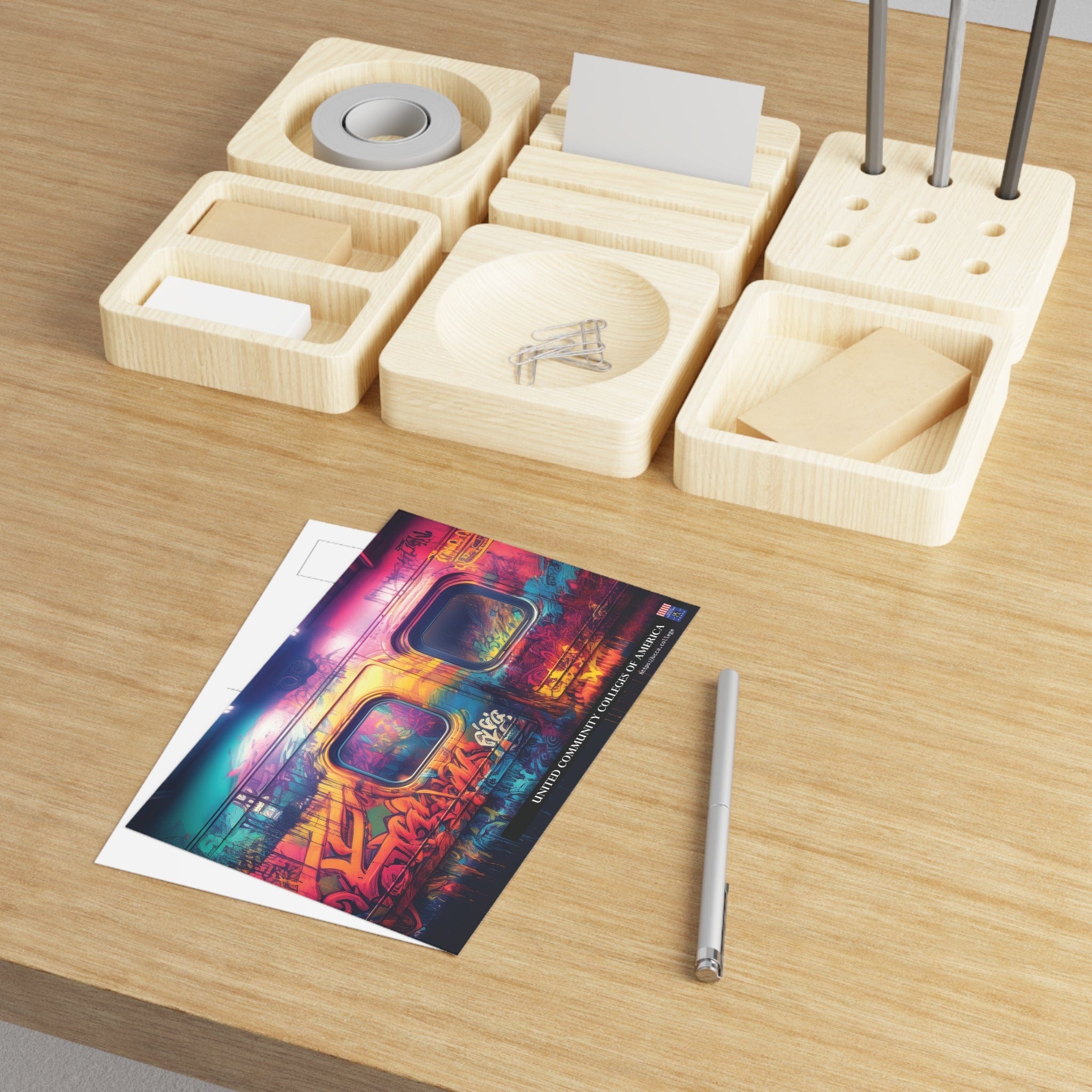 Urban Radiance: UCCA Fine Art Postcard - 2 sizes available Paper products