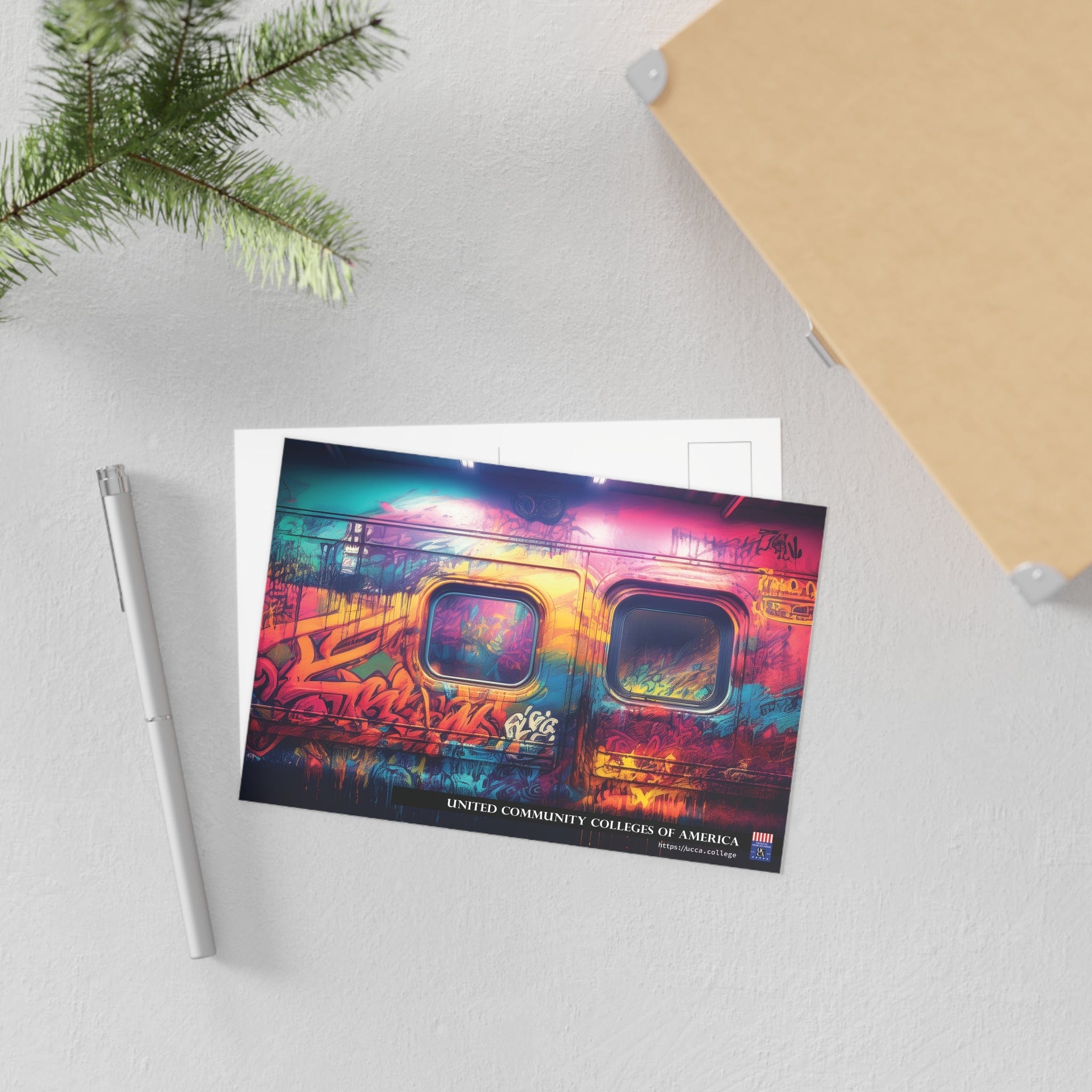 Urban Radiance: UCCA Fine Art Postcard - 2 sizes available Paper products