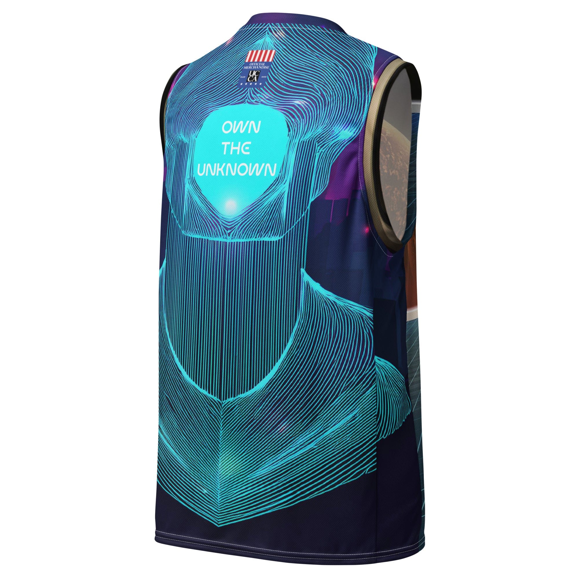 Vector Prime Basketball Jersey: Your Court, Your Universe (Recycled Sustainable Materials) Basket Ball Top