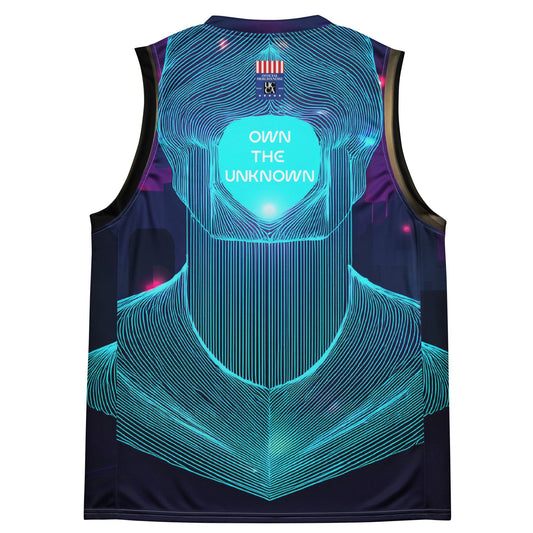 Vector Prime Basketball Jersey: Your Court, Your Universe (Recycled Sustainable Materials) Basket Ball Top