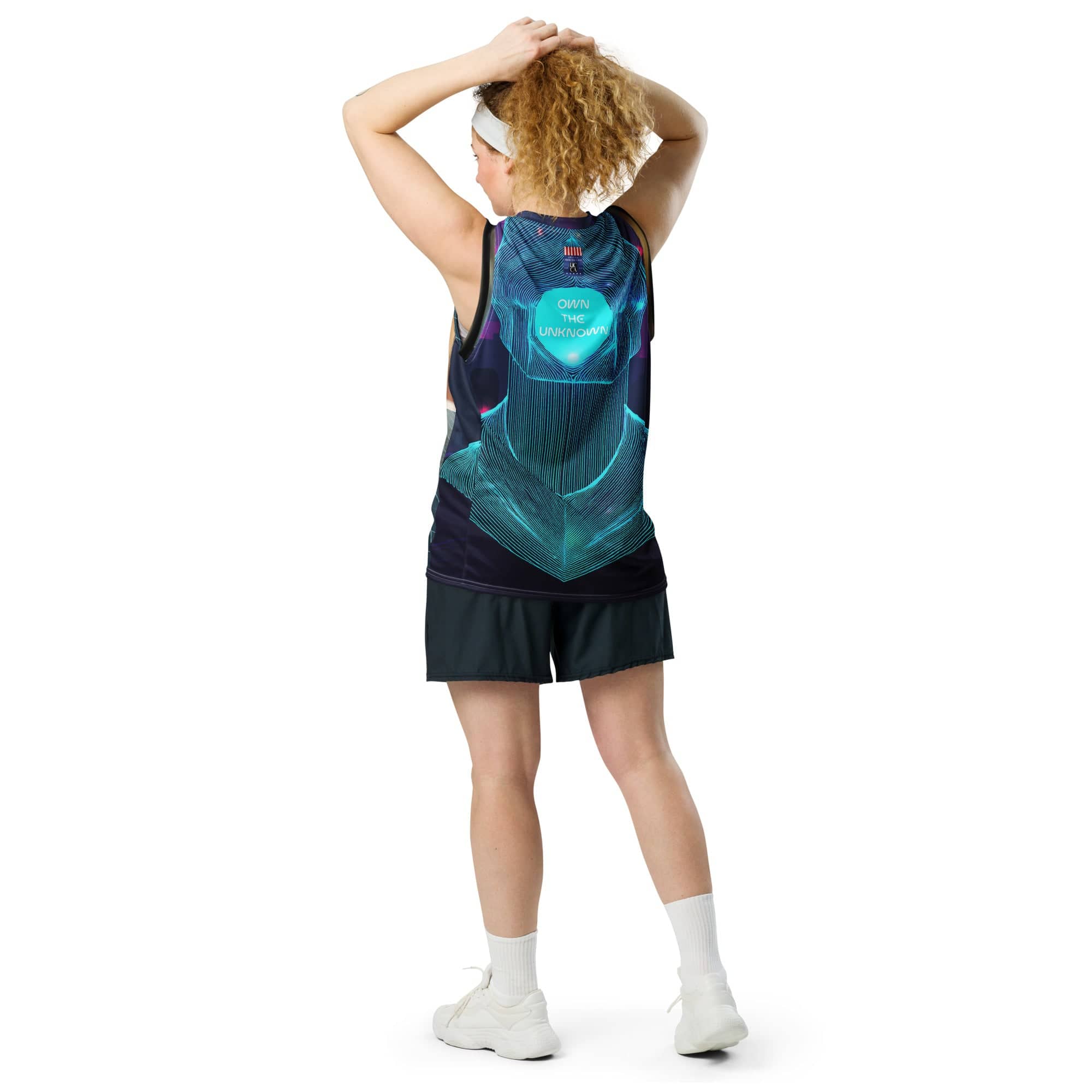 Vector Prime Basketball Jersey: Your Court, Your Universe (Recycled Sustainable Materials) Basket Ball Top
