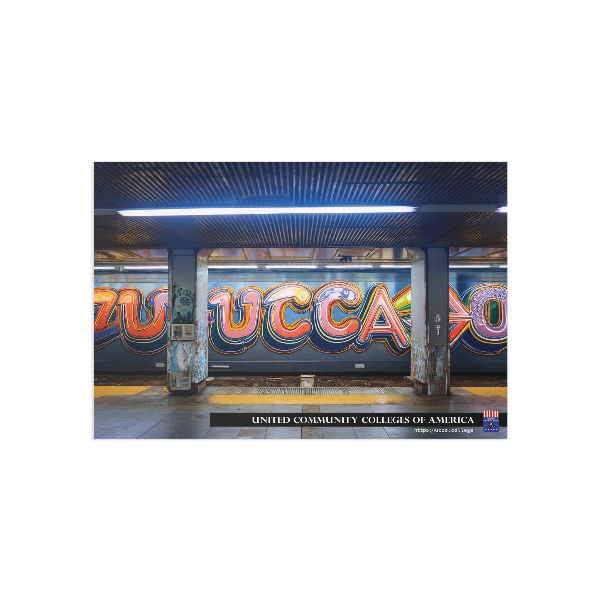 Wave of Colors: UCCA Fine Art Postcard - 2 sizes available 6