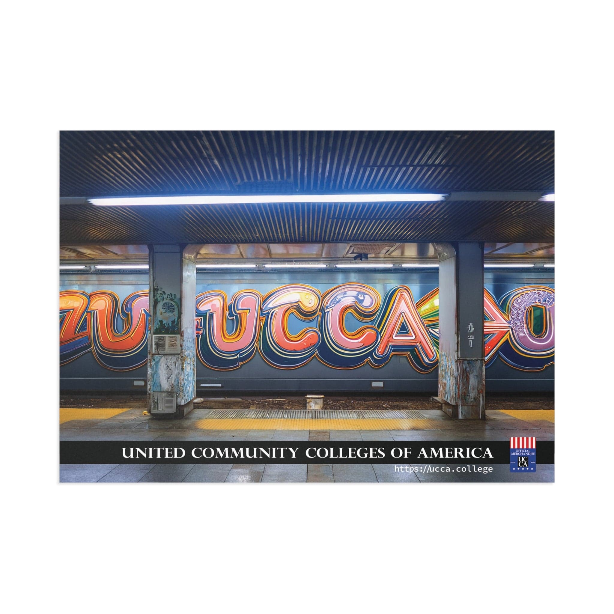 Wave of Colors: UCCA Fine Art Postcard - 2 sizes available 7